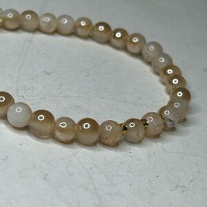 Golden Glow Bead Bracelet